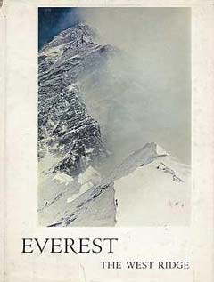 Everest Book - Everest: The West Ridge - cover Everest West Ridge